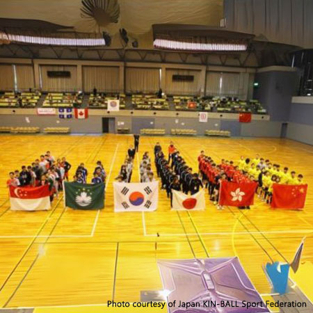 Kin-Ball Association of Singapore | 2016 Kin-Ball Asia Cup in Japan